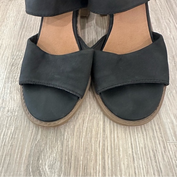 dolcetta claire black heeled sandals vegan suede - Picture 6 of 8